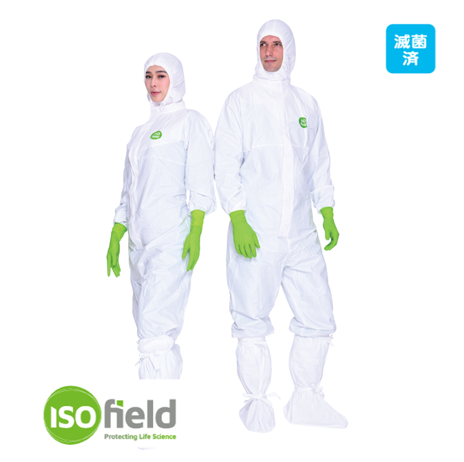 Isofield® Alpha Kits滅菌着用画像